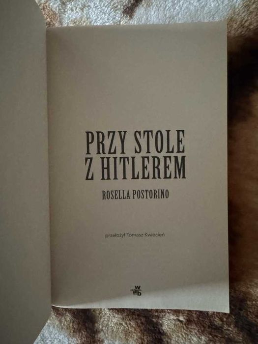 Przy stole z hitlerem Rosella Postorino