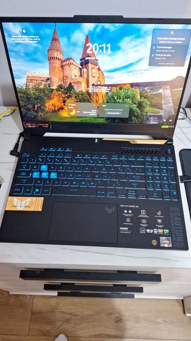 Laptop Gamingowy ASUS TUF Gaming A15 R7-7735HS RTX 4060 


ASUS TUF Gaming A15 R7-7735HS
16GB RAM 
512GB pamięć
Win11 
RTX4060 8 GB
Ekran 15.6 -144Hz