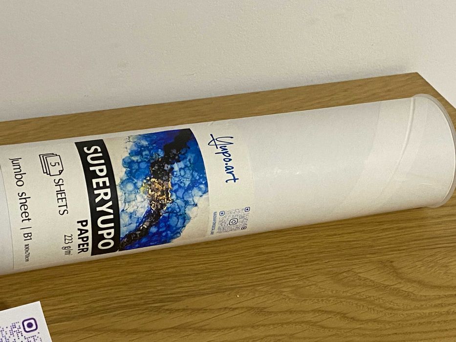 5 x SuperYupo paper - Jumbo sheet - B1 - 100x70CM - Entrega grátis