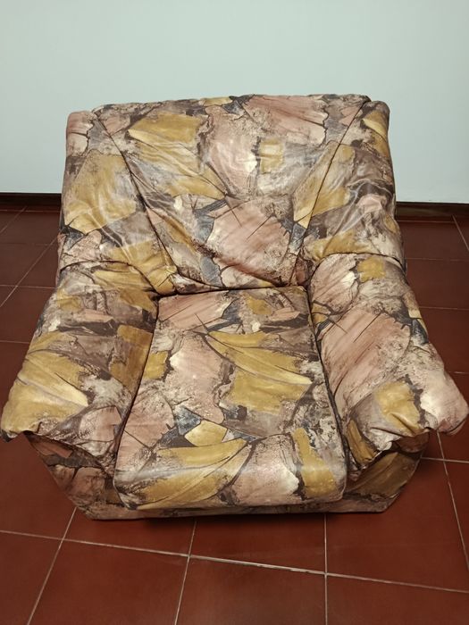 Sofás  com padrão multicolor