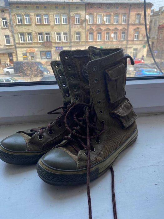 38р Кеди Converse мілітарі / вінтаж / Y2K / techwear / safari