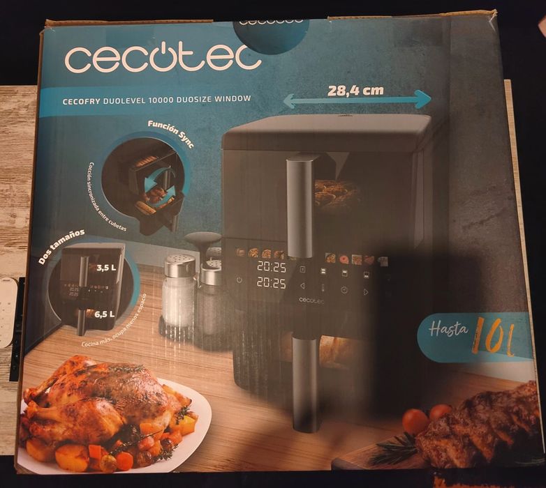 Vendo AirFryer Cecotec Dual Level Window