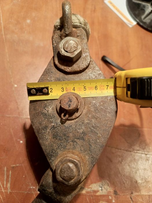 Stary bloczek okrętowy