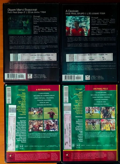 Lote de DVDs Especial "Desporto"