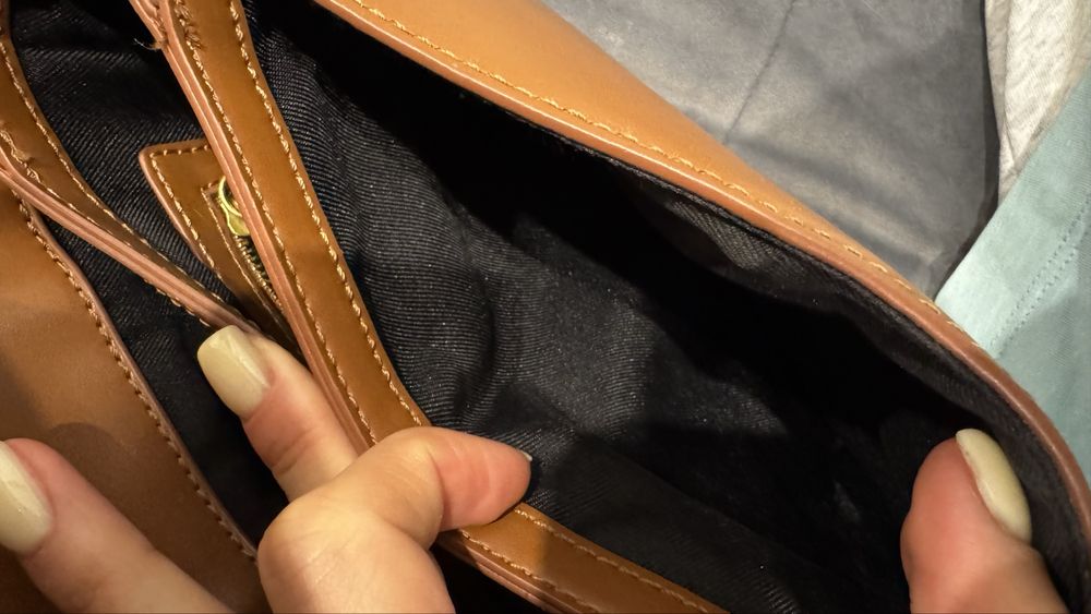 Сумка zara в трендовому кольорі