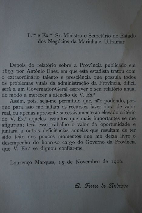 Relatórios Sobre Moçambique (Editado 1949)
