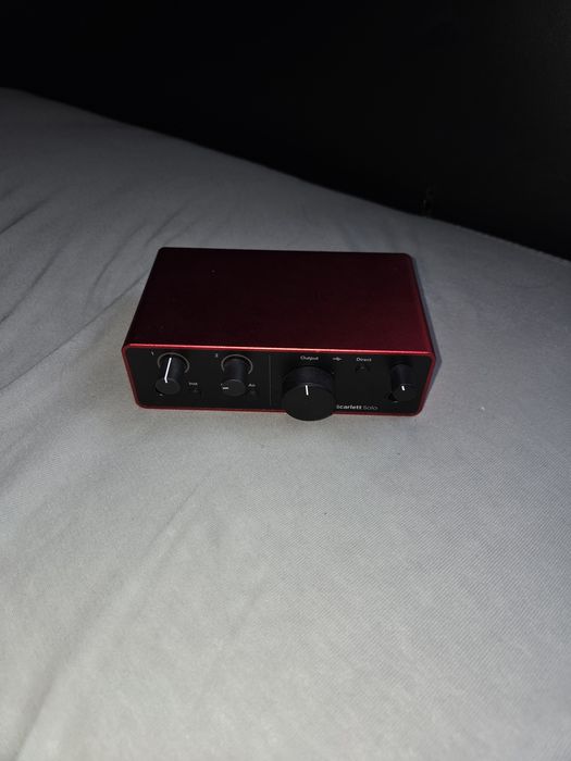 Focusrite scarlet solo 4th gen