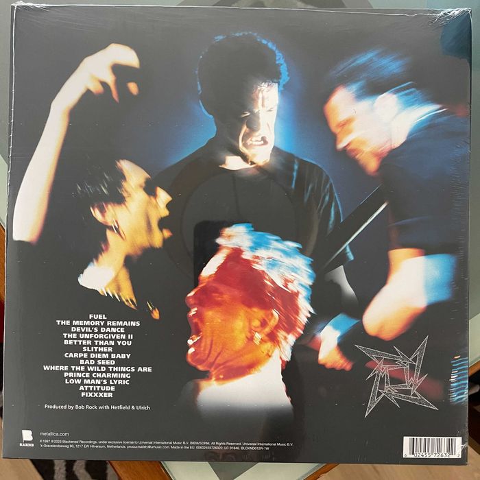 2LP (Flaming Fuel) Metallica - Reload