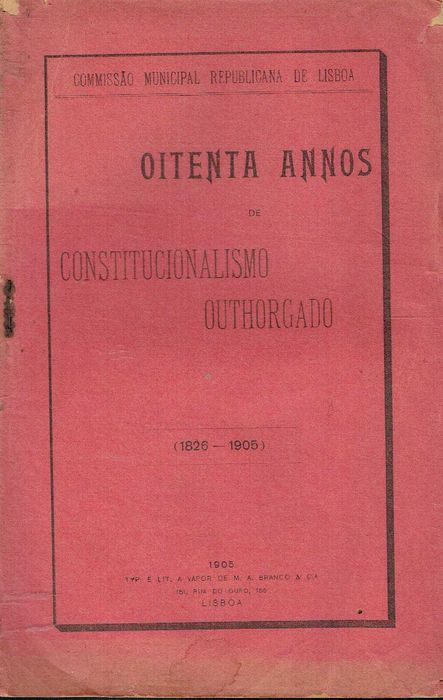 17182  Oitenta annos de constitucionalismo outhorgado : 1826/1905