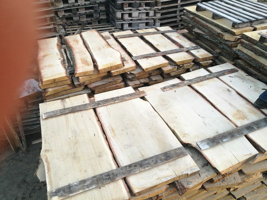 Deska tarcica foszty bloczki Grab, Wiąz, Jesion, Dąb Dębowe 55mm