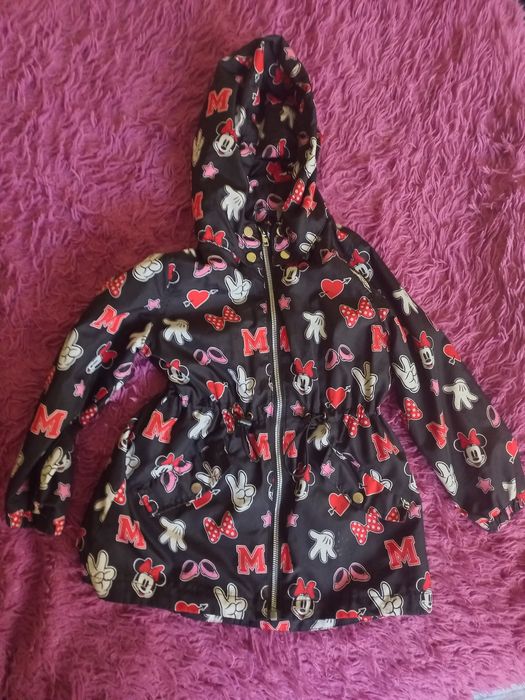 Куртка для дівчинки (вітровка-плащ)