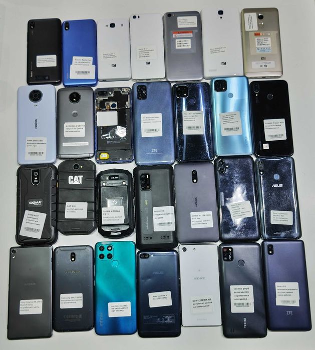 Xiaomi/Oppo/Sigma/Asus/Sony/Huawei/ZTE телефоны - на запчасти