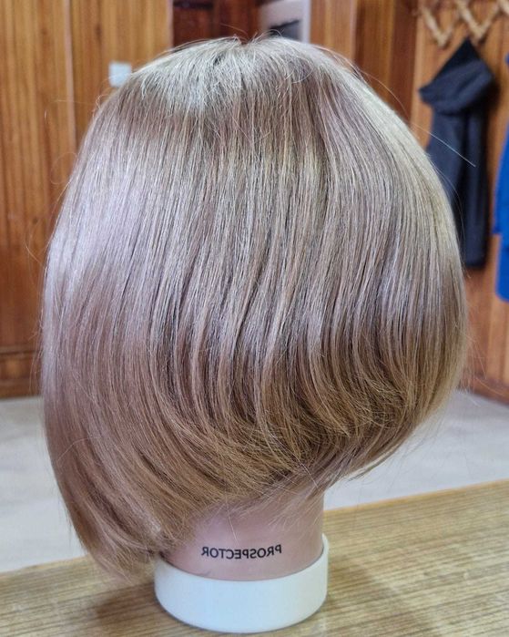 Peruka z włosów słowiańskich blond OMARI S
