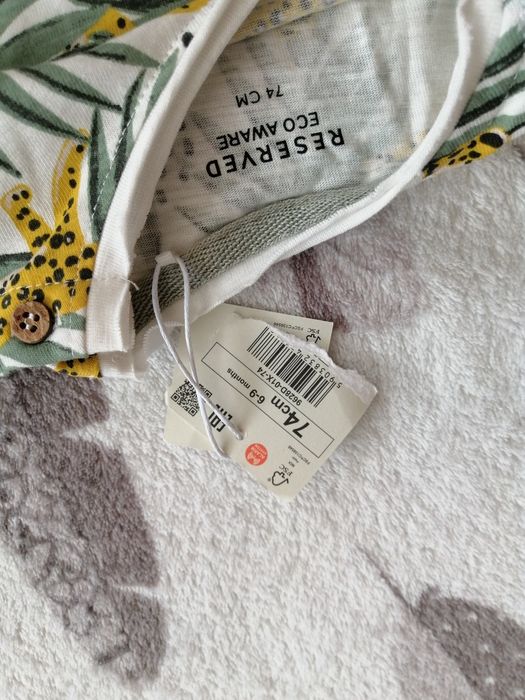Komplet t-shirt spodnie Reserved  74