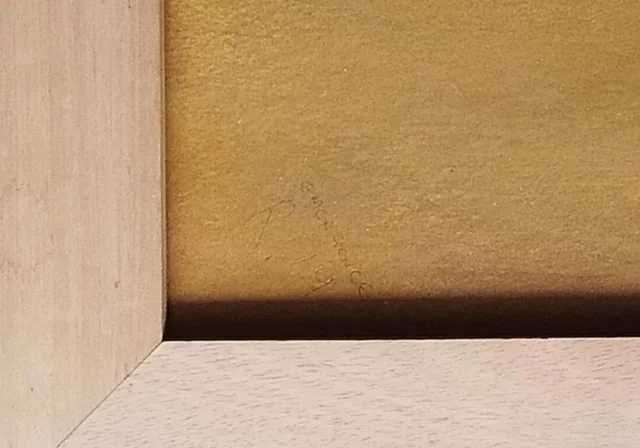 Quadro Arte Assinada e Emoldurada