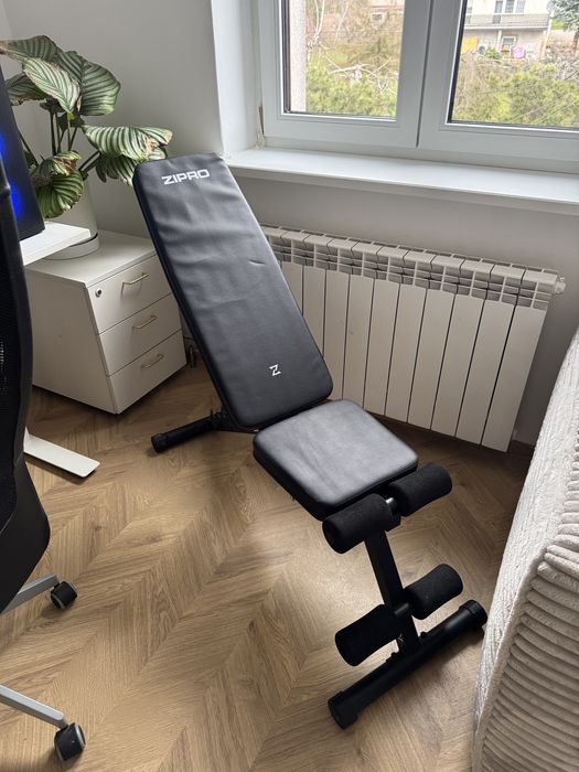 Ławka skośna składana do ćwiczeń