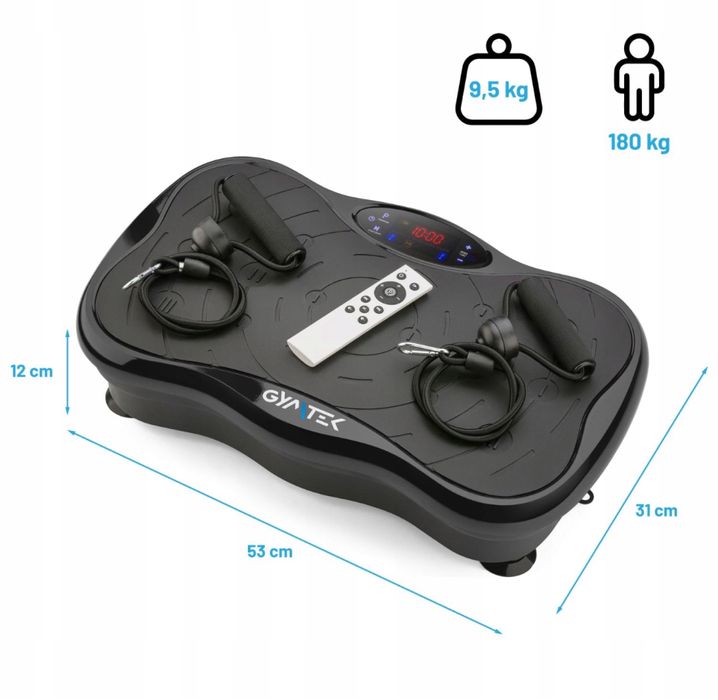 Віброплатформа до 180 кг GYMTEK XP500•масажер•вібраційна платформа