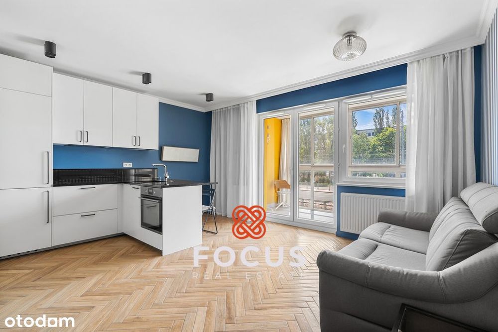 Nowoczesne i stylowe studio 28m² + loggia