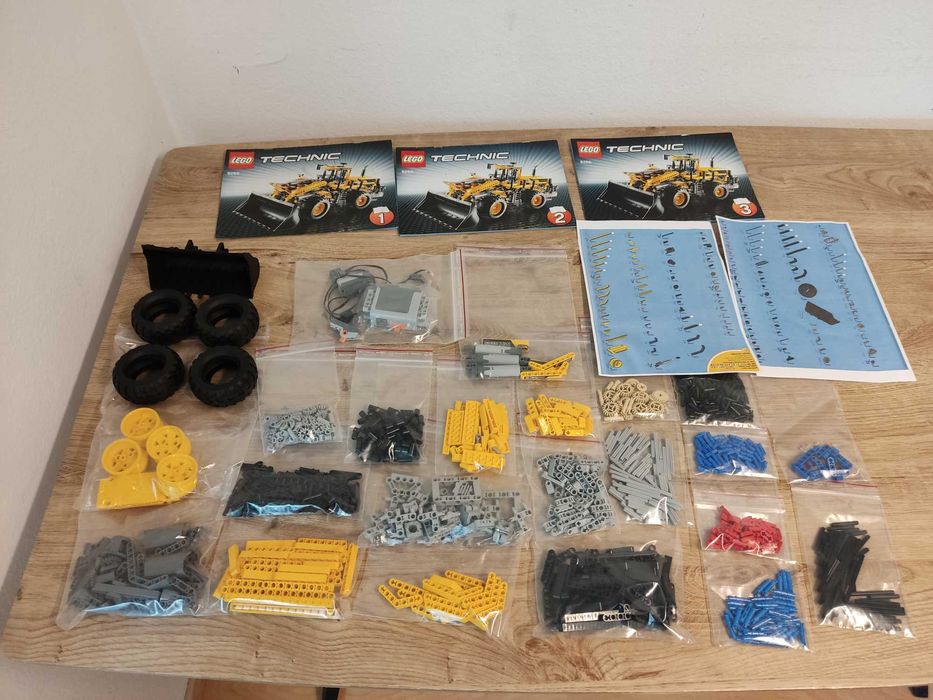 Lego ® Technic ® 8265 koparka, ładowarka kołowa + 8293 Power functions