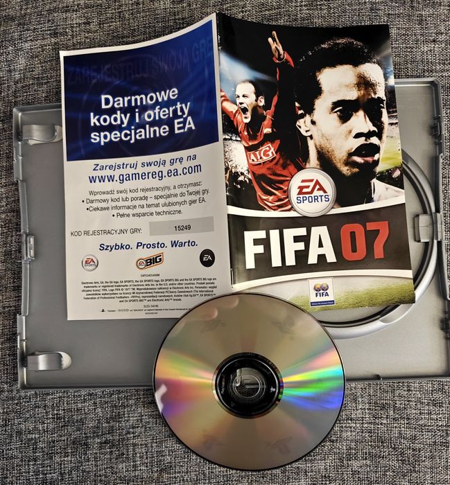 FIFA 07 Gra na PS 2 EA Games