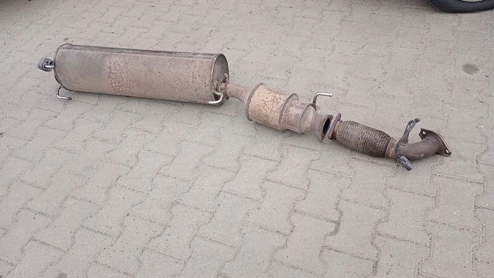 F.VAT 35C 50C 40C Iveco Daily IV 2,3 3.0 KATALIZATOR PUSTY DPF FAP Euro4 KOMPLETNY UKŁAD WYDECHOWY