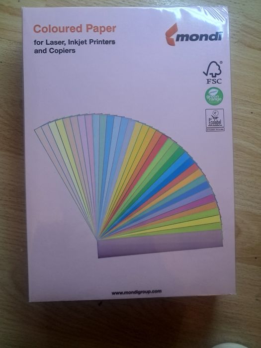 Папір А4 білий, кольоровий