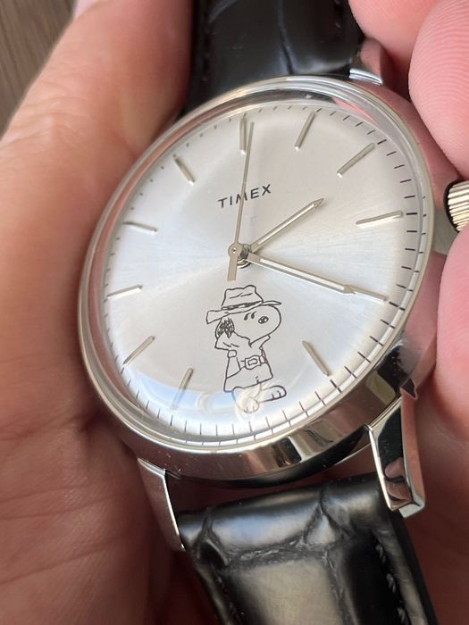 Zegarek Timex Marlin Automatic x Peanuts Snoopy Secret Agent nowy