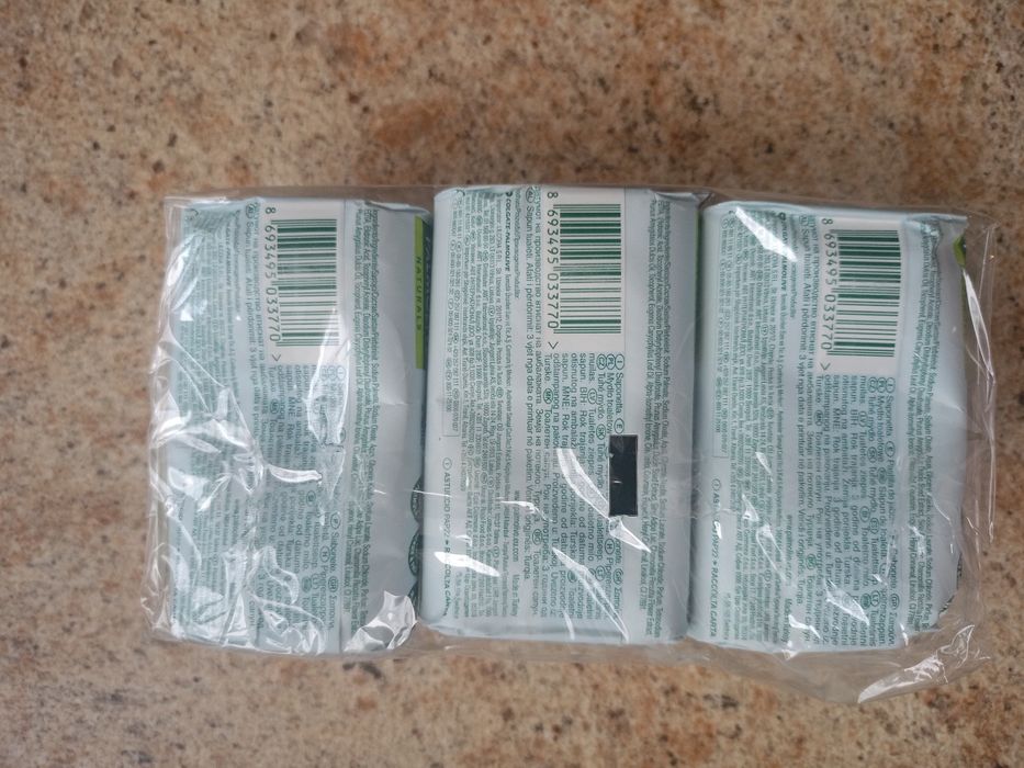 Zestaw 6 mydeł palmoliwe