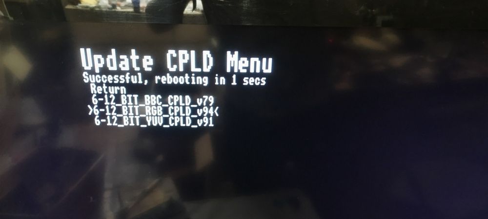 Amiga  2000 karta RGB2HDMI 2.2 CPLD