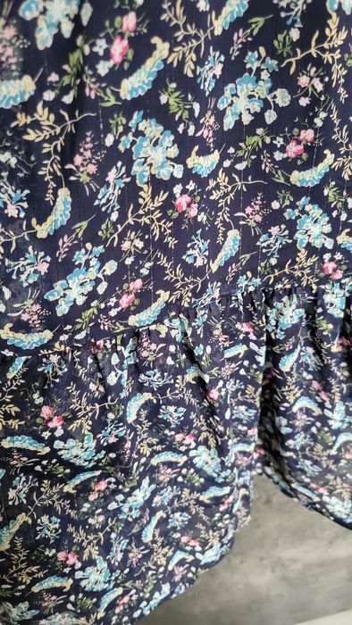 Sukienka z falbaną nowa 40 Greenpoint ze złotą nitką