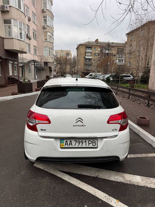 Citroen c4 b7 exclusive біла