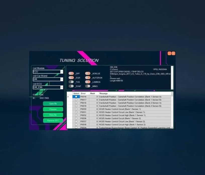 TUNING SOLUTION 2026 OFFLINE xdecoder swiftec winols ecm titanium davinci deluxe ekologia adblue scr egr