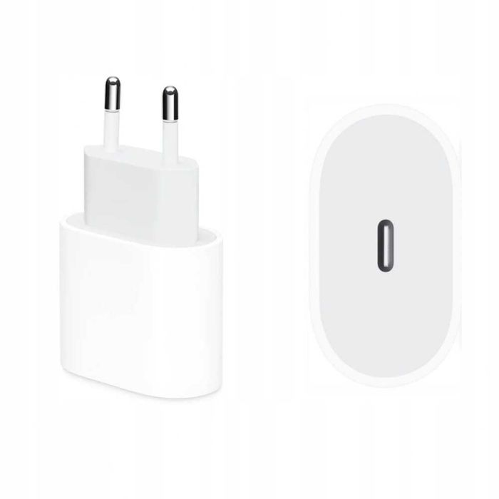 Zestaw do iPhone - Szybka Ładowarka + Kabel USB-C Lightning 1m | NOWY