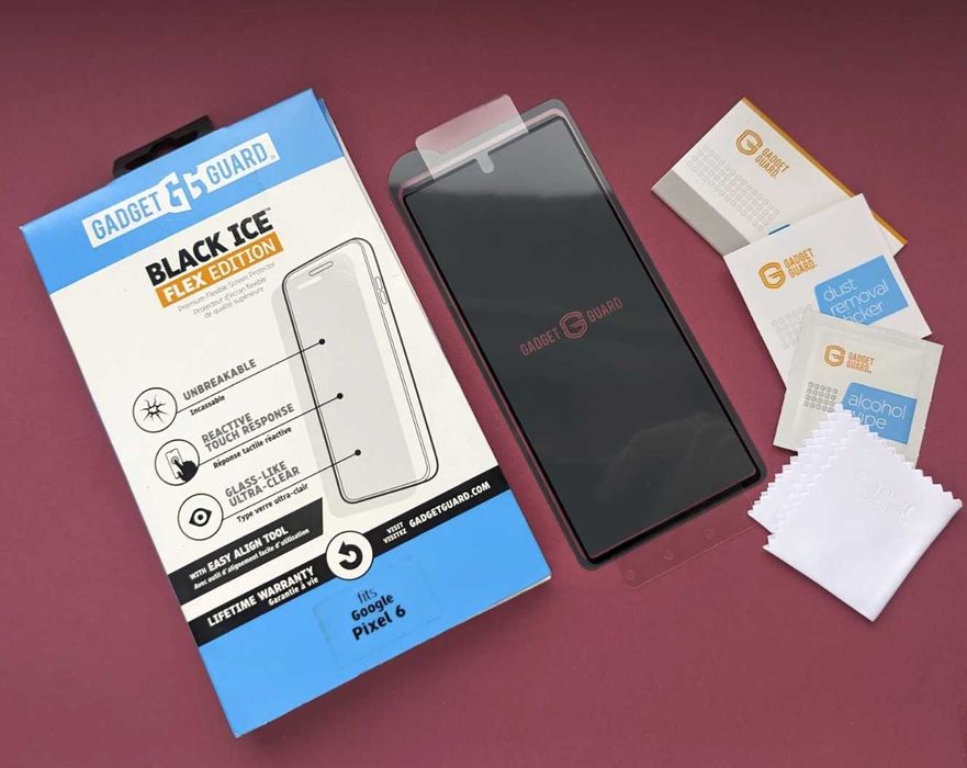 Преміум захист екрану Google Pixel 6 і 6 pro GuadgetGuard гнучке скло