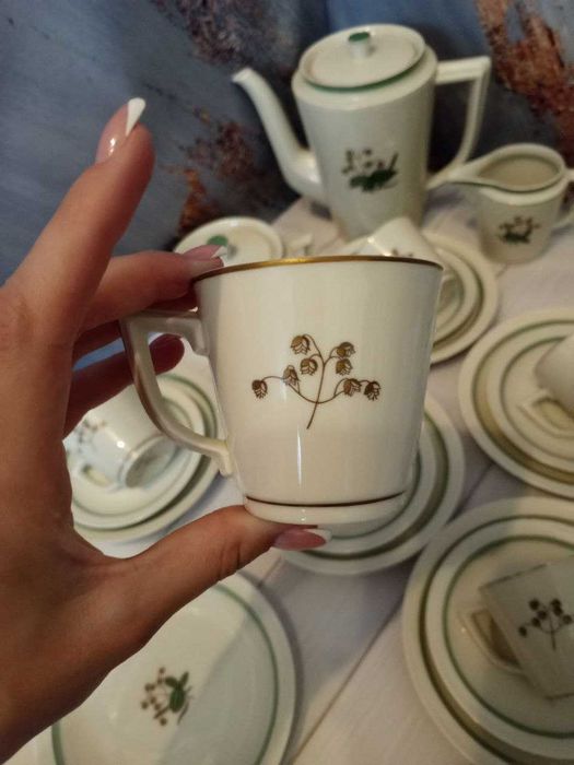 Сервиз кофейный Royal Copenhagen 40-50 гг (Дания,Европа) 33 предмета
