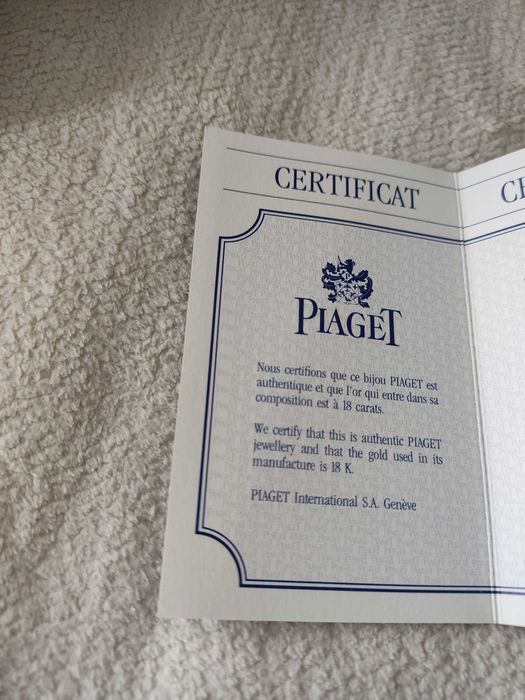 Piaget Possession 18K gold złoto 750 obrotowy
