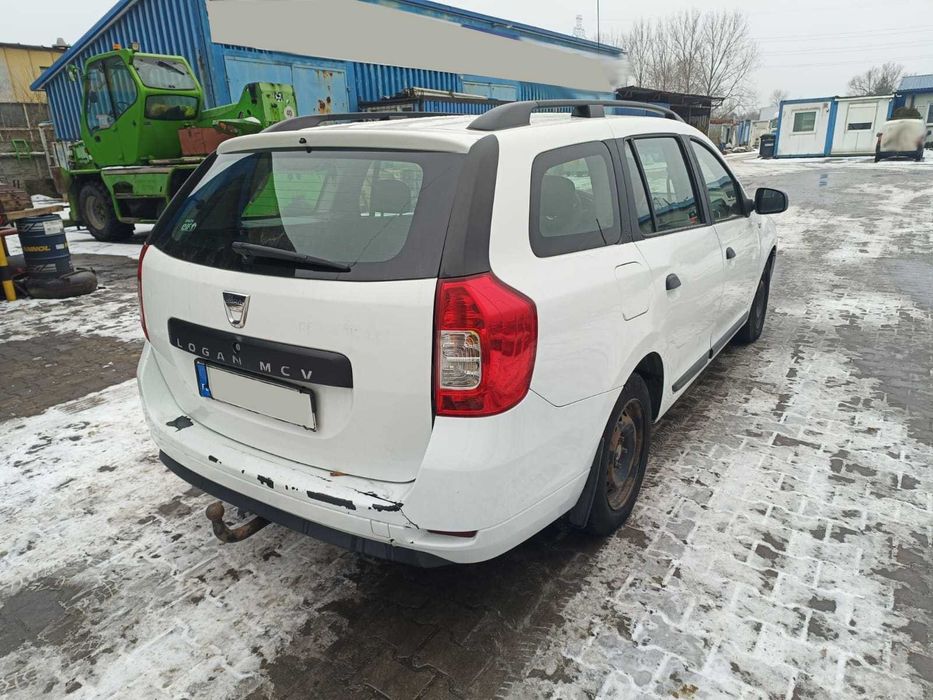 Dacia Logan MCV 1.2 + LPG 2016 r. uszkodzony silnik