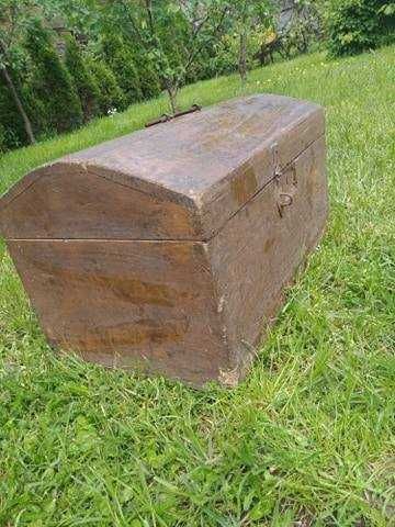 Drewniana skrzynia
