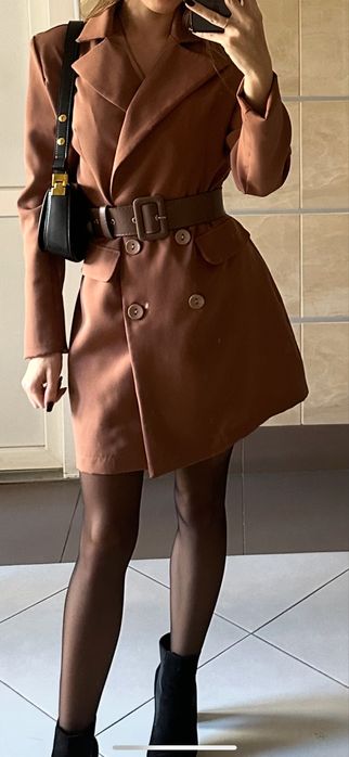 Плаття-піджак з ременем