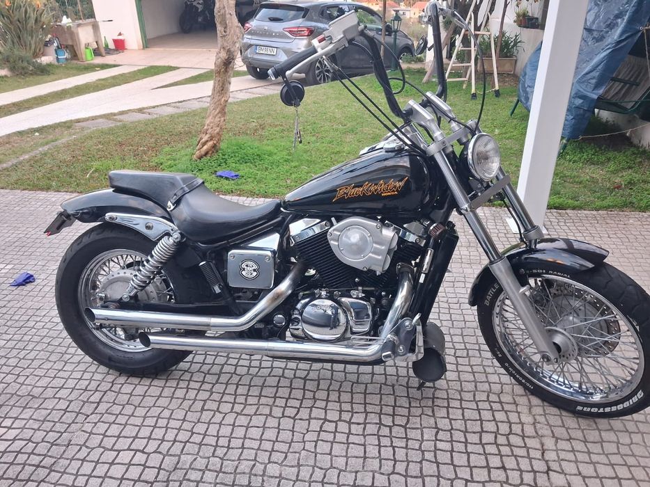 Honda Shadow black widow VT750
