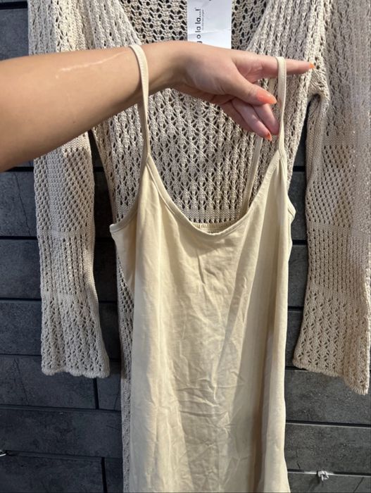 Sukienka boho ażurowa szydełkowa By O La La