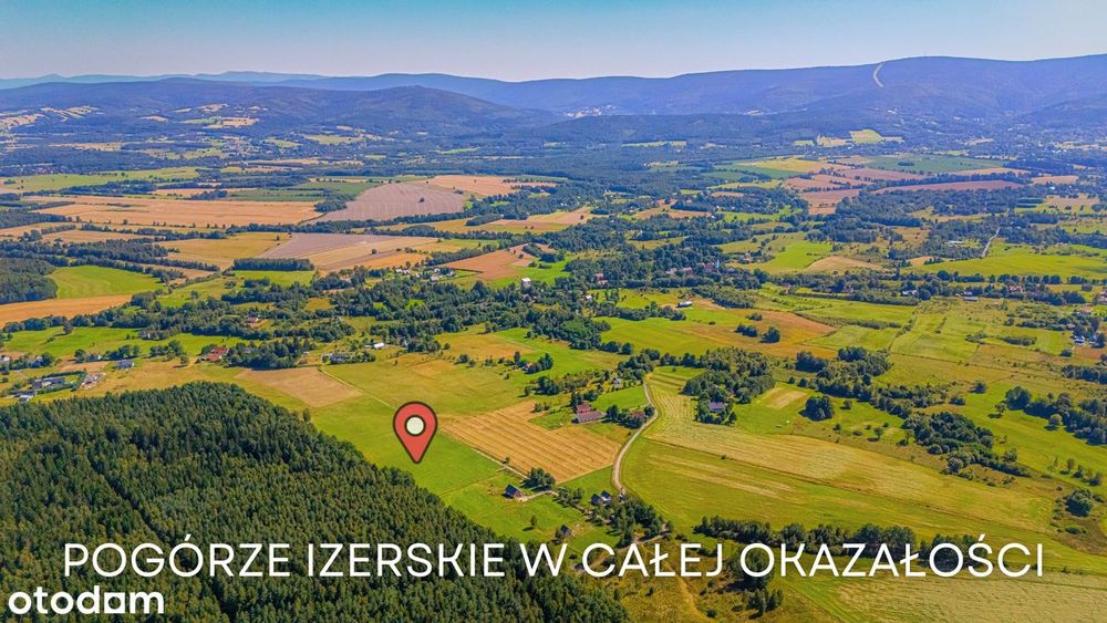 Działka przy lesie z widokiem na Świeradów Zdrój(Mirsk/Leśna/Wolimierz