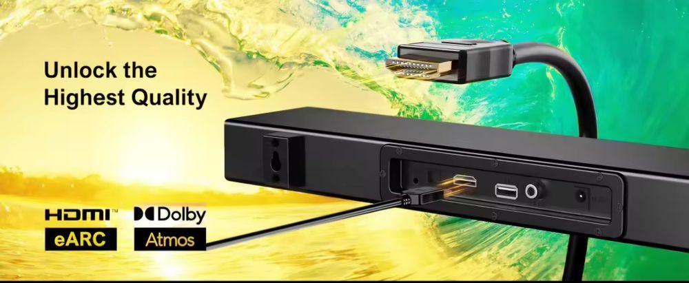 ULTIMEA Nova S50 Pro 2.1 Bezprzewodowy Soundbar z Dolby Atmos