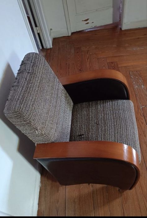 Sofá / Cadeirão Vintage Art Deco anos 60