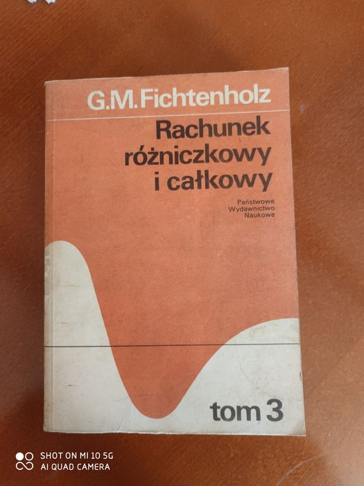 Rachunek różniczkowy i całkowy tom 3