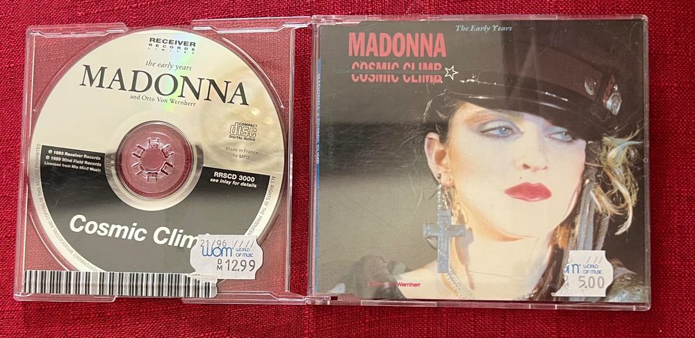 madonna lote - 01 cd album + 03 cd single