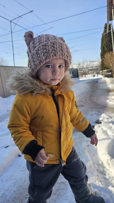 Дитячі шапочки з вушками