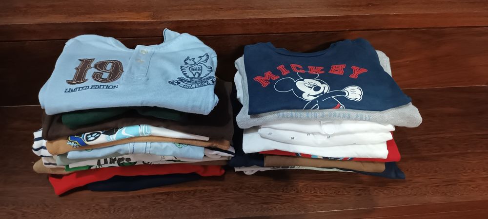 Roupa 12 meses aos 24 meses