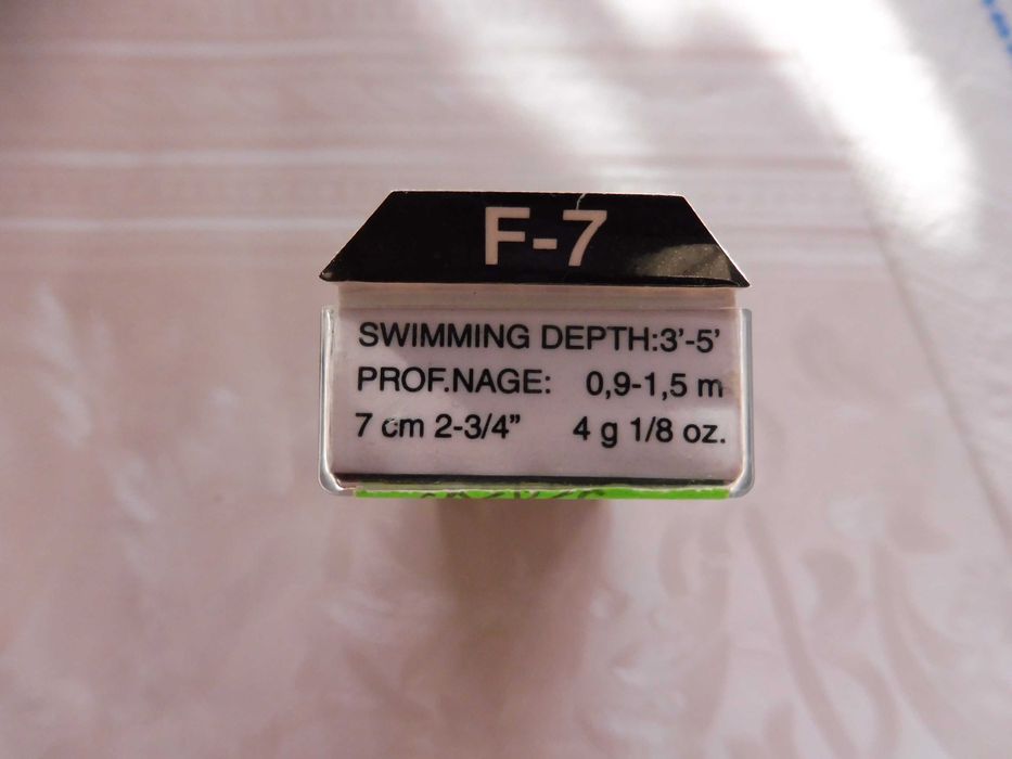 Wobler Rapala Original 7cm F07 S Silver