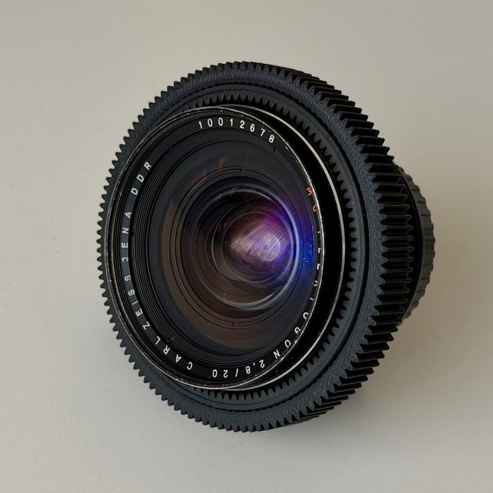 Obiektyw filmowy Carl Zeiss Jena DDR Flektogon 20/2.8 MC m42 CINE MOD